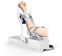 Mixtric Appareil RééDucation éLectrique Coude, Appareil RééDucation Bras, Angle RéGlable (-10° à 150°), Appareil D'EntraîNement RééDucation Bras avec TéLéCommande et Plateau Angulaire, pour Fractures