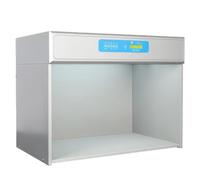 Mixtric Cabine D'éValuation Couleurs, Cabine Comparaison Couleurs éClairage LED, avec 4/5/6 Sources Lumineuses LED Permettant Tester Couleurs Identiques et Spectres DifféRents,D60(4)