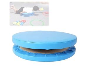 Mixtric Chaise Pivotante Stimulation Sensorielle Enfant, Chaise Pivotante Enfants Autistes, SièGe Rembourré Arrondi, Carrousel Sensoriel - EntraîNement à Coordination