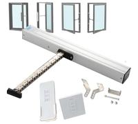 Mixtric Ouvre-Fenêtres Automatiques À Chaîne, Actionneur D'ouvre-Fenêtre Électrique 24 V, pour Fenêtres À Battants, Puits De Lumière, Ventilation De Toit,Argent,600mm