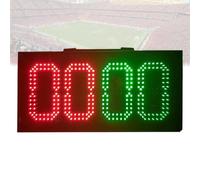 Mixtric Tableau D'Affichage LED pour Remplacements Football, Affichage éLectronique Portable pour L'Arbitre, Tableau Changement Joueurs, Petit éQuipement D'EntraîNement Matchs Football,Single Sided