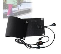 Mixtric Tapis Fonte Neige ExtéRieur, Tapis Chauffants Fonte Neige, Tapis AntidéRapants Fonte de Glace l'hiver, pour DéNeigement et DéGivrage, Vitesse Fonte 5 Cm/H,10 * 15in（25.4 * 38.1cm）,1PCS