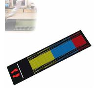 Mixtric Tapis Saut Long Debout D'Épaisseur 3MM, Coussin D'Entraînement pour Enfants/Adultes, Mesure Saut Long pour Exercices Scolaires et Domestiques, Tapis Gym Antidérapant,350 * 90mm