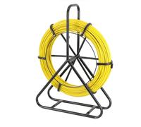 Mixtric Tire-Fil éLectrique en Fibre Verre 1/4" 100M, Tireuse à Fils pour Tirer des CâBles, des Fils Et des Cordes avec Support en Acier 6Mm X 100 M