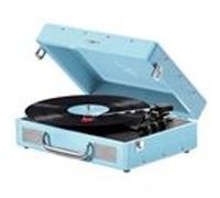 Mixx Audio Platine vinyle Revival 55 - Enceintes stéréo, 3 vitesses, Bluetooth, RCA, Crème