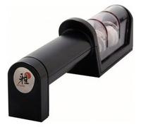 ZWILLING MIYABI Aiguiseur Fusil avec disques en céramique, Noir, 21 x 6 x 3,5 cm