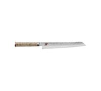 MIYABI BIRCHWOOD 5000MCD Couteau à pain 23 cm, Brun, Tranchant en dents de scie