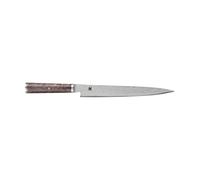 Miyabi Couteau à fileter Sujihiki Black 5000MCD 67 24 cm Damaské brun