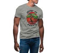 Miyaga Do Karate T-Shirt Gris pour Homme Size M