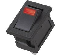 Miyama DS-850-K-F1-LR Interrupteur à bascule 250 V/AC 3 A 1 x Off/On à accrochage 1 pc(s)