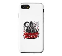 Miyamoto Musashi Guerrier samouraï Deux épées Coque pour iPhone SE (2020) / 7/8