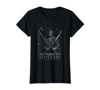 Miyamoto Musashi Ronin Guerrier samouraï T-Shirt Graphique avec Valeur