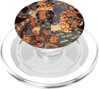 Miyamoto Musashi Samourai Géant Nue PopSockets PopGrip pour MagSafe