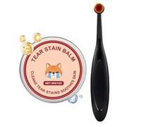 Miyanvuo Baume Anti-Taches De Larmes pour Chiens,Produit De Soin Oculaire Naturel pour Animaux De Compagnie,Nettoyant pour Taches De Larmes pour Chiens - pour Animaux De Compagnie, Toutes Tailles Et