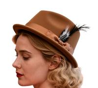 Miyanvuo Chapeaux Allemands Pour Oktoberfest | Chapeau Oktoberfest pour Hommes | Coiffure Élégante en Feutre pour Femmes Adultes | Festival De Bière Déguisement Photo Adulte