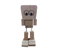 Miyanvuo Homme en Bois | Figurine Animée pour Véhicule,Décor Bureau Miniature pour Étudiant Enfant | Décoration Bibliothèque Étagère Voiture