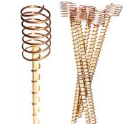 Miyanvuo Piquets de Jardin en Cuivre | 6 Pièces Outil de Jardin pour Électroculture Végétale | Tiges de Jardinage Électroniques cm pour Espaces Extérieurs Fruits Légumes Rendement Amélioré