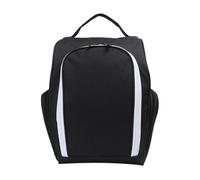 Miyanvuo Sac à chaussures de sport, sac de rangement pour chaussures de golf avec poignée de transport, sac de rangement respirant multifonctionnel pour les amateurs de sport, unisexe, Noir , voir
