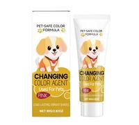 Miyanvuo Teinture pour Poils De Chien,Teintes Naturelles À Longue Durée,Agent Colorant Nourrissant Chat | pour Chat Chiot Petit Moyen Grand Scène Cosplay Toilettage Nuit Photographies
