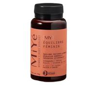 MiYé | Equilibre hormonal, ménopause, spm & sopk | Ashwagandha KSM-66, Mélisse, Romarin, Vitamines B6, B9 & D | 180 gélules vegan, 45 jours