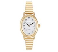 Miykon Montre vintage délicate pour femme - Montre analogique facile à lire pour petits poignets avec bracelet d'extension en acier inoxydable - Aiguille des secondes, quartz japonais, étanche jusqu'à