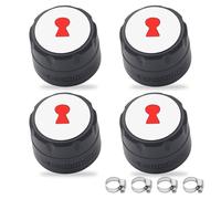 MIYOLO Summit Lot de 4 boutons de grille éclairés 91538 pour Weber Summit E-470, E-670, S-470, S-460, S-660, S-670