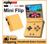 MIYOO Mini Flip Console De Jeu Portable Portable 2,8 pouces IPS Écran 750*560 Consoles De Jeux Vidéo Rétro Classiques Joueurs de Simulateur Grey