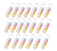 MIYUANGKJ Cadeau D'adieu Collègues Changement D'emploi 20 Pièces Merci Porte-clés Acrylique Cadeau D'adieu pour Collègues Enseignants Merci Jeton de Chariot de Supermarché Détachable Jeton de