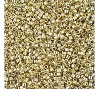 Miyuki DELICA Perles de rocailles, taille 11/0, argent galvanisé Duracoat (#DB1831), Japon, verre 5 g