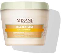 Mizani Définisseur De Boucles, Crème Cheveux Hydratante, Pour Un Coiffage Sans Effort, Aux Huiles D'olive, De Coco Et De Marula, Sans Parabène Ni Cire, True Textures Curl Define Pudding, 250 Ml