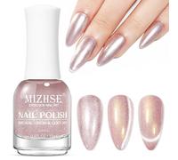 MIZHSE Vernis à ongles Cateye Smoothies, effet œil de chat large et brillant, séchage à l'air libre, longue tenue, sans lampe UV, vernis à ongles requis, convient pour une manucure DIY, 15 ml