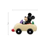 (Mizi )Autocollant magnétique réfrigérateur Mickey Mouse Chibi Maruko Chan Drive A Car résine