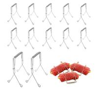 mizikuu 12 pièces à Roulade en Acier inoxydable Réutilisables, roulette en acier inoxydable aiguilles à rouladen Wiederverwendbar pour parfaite aux aiguilles de rouchargement