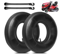 mizikuu 15x6.00-6 Chambre à air, 2x Pneu Brouette Tubes Intérieurs de Remplacement pour ATV Quad 4 roues chariot de Golf tracteur tondeuse à gazon motoculteurs rampes brouette remorque utilitaire