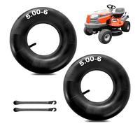 mizikuu 2 Pièces 13x5.00-6 Chambre à air, Tubes Intérieurs de Remplacement avec valve TR13 Chambres à air de Roue Brouette pour Razor Dirt Quad, Chariots à main, Tondeuses, Tracteur à pelouse, ATV