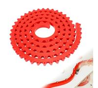 mizikuu 2m Gabarit Courbe Flexible,Chaîne Dentée Fixation Multipoints Fraisage de Moulures Profilées,Chaîne Dentée Règle Courbe Pour Fraiseuse Utilisable Pour les Portes,les Fenêtres et les Meubles