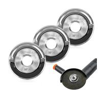 mizikuu 3 Pièces M14 Écrou de Serrage Rapide, Ecrou Meuleuse d'angle Serrage Rapide Antidérapante Écrous à Dégagement Rapide M14 Meuleuse D'Angle Angulaires Accessoires