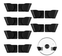 mizikuu 6 Pièces Support de Couvercle de Pot, Adhésifs Supports de Rangement Mural Support de Fixation pour Ustensiles de Cuisine Organisateur pour Maison, Cuisine