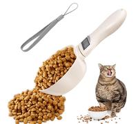 mizikuu Balance Cuillère Numérique, 800g Pelle à Mesurer pour Aliments LCD Cuillère Mesure Électronique Cuisine Doseuse pour Aliments de Chiens Chats, épices, Farine, Liquide