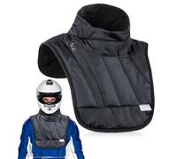 mizikuu Cache-cou pour Moto, Tour De Cou Et De Poitrine De Moto Coupe-Vent Et Imperméable Chauffe-Poitrine Protège-Nuque Thermique Chauffant Avec Fermeture Éclair Équipement d'Hiver Chaud