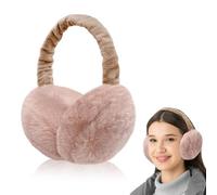 mizikuu Cache-oreilles en Peluche, Earmuffs d'hiver Réglables Cache Oreilles Chaud Pliable Earmuffs d'extérieur Protège-oreilles Anti Froid Pour Femme Homme Outdoor Ski Fête de Noël