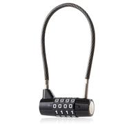 mizikuu Cadenas à combinaison, Cadenas de Sécurité de Long 17.5cm Cadenas Code Étanche Serrure à Combinaison Extérieure pour Bagages Valise Armoire Vélo Clôture