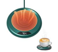 mizikuu Chauffe Tasse à Café, Chauffe-café avec 3 Réglages de Température Mug Chauffant avec Arrêt Automatique après Chauffe-Boissons pour Maison Ou Bureau café, thé, Cacao, Lait