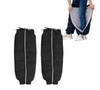 mizikuu Couvre-Genoux Chaud pour Moto, Protège-Jambes De Moto Chauds Jambières De Cyclisme Épaisses Anti-Vent Anti-Froid Etanche Thermique Hiver Genouillères pour Moto, Vélo, Cyclisme