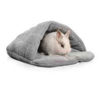 mizikuu Lit De Grotte d'hiver, 38 * 28 cm Lit pour Petits Animaux de Compagnie Cochon d'Inde Maison Mini Sac de Couchage Coussin pour Hamsters, Lapins, Hérisson