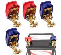 Mizikuu Lot 4 bornes batterie 12 V Bornes rapides Pour voiture, moto, camion, bateau