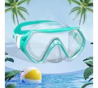 mizikuu Masque de Plongée Enfant, 4-12 Ans Lunettes de Natation Masque Snorkeling avec Vue Panoramique à 180 ° Lunettes de Plongée pour Garçons, Filles