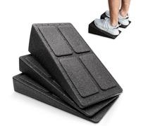 mizikuu Planche Inclinée Étirement, Lot de 3 Cales Protection Genoux Réglable Slant Board étirement Jambes Mollets pour Côtes, Talons, Ischio-jambiers, Achille, Exercice Musculaire des Jambe