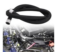mizikuu Tuyau de Carburant, 1 Mètre Ø 8mm Conduite de Carburant Durite NBR Tuyaux d'essence en Caoutchouc Durite Tressée de retour d'injecteur Essence et Gasoil pour Voiture Tracteur Dirtbikes Moto