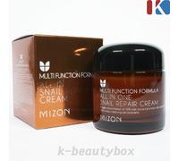 Mizon Multi Function Formula Snail crème régénérante à la bave d'escargot filtrée 92% 75 ml